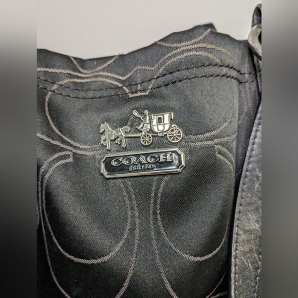 Coach Madison Hobo Slouch Bag Purse - Picture 4 of 6